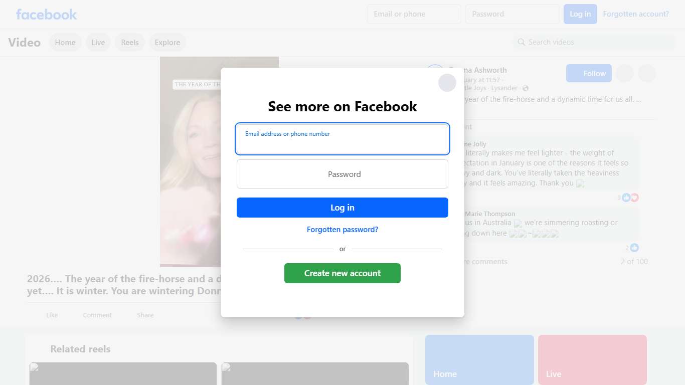 2026…. The year of the fire-horse and a dynamic time for us all. But not yet…. It is winter. You are wintering Donna #wintering #2026 #yearofthefirehorse #yearofthehorse #newyear Donna Ashworth Facebook